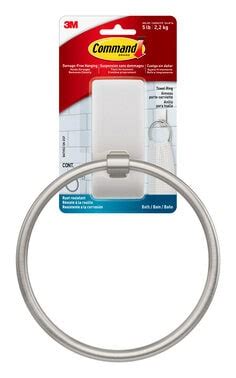 command towel ring|3m command towel ring.